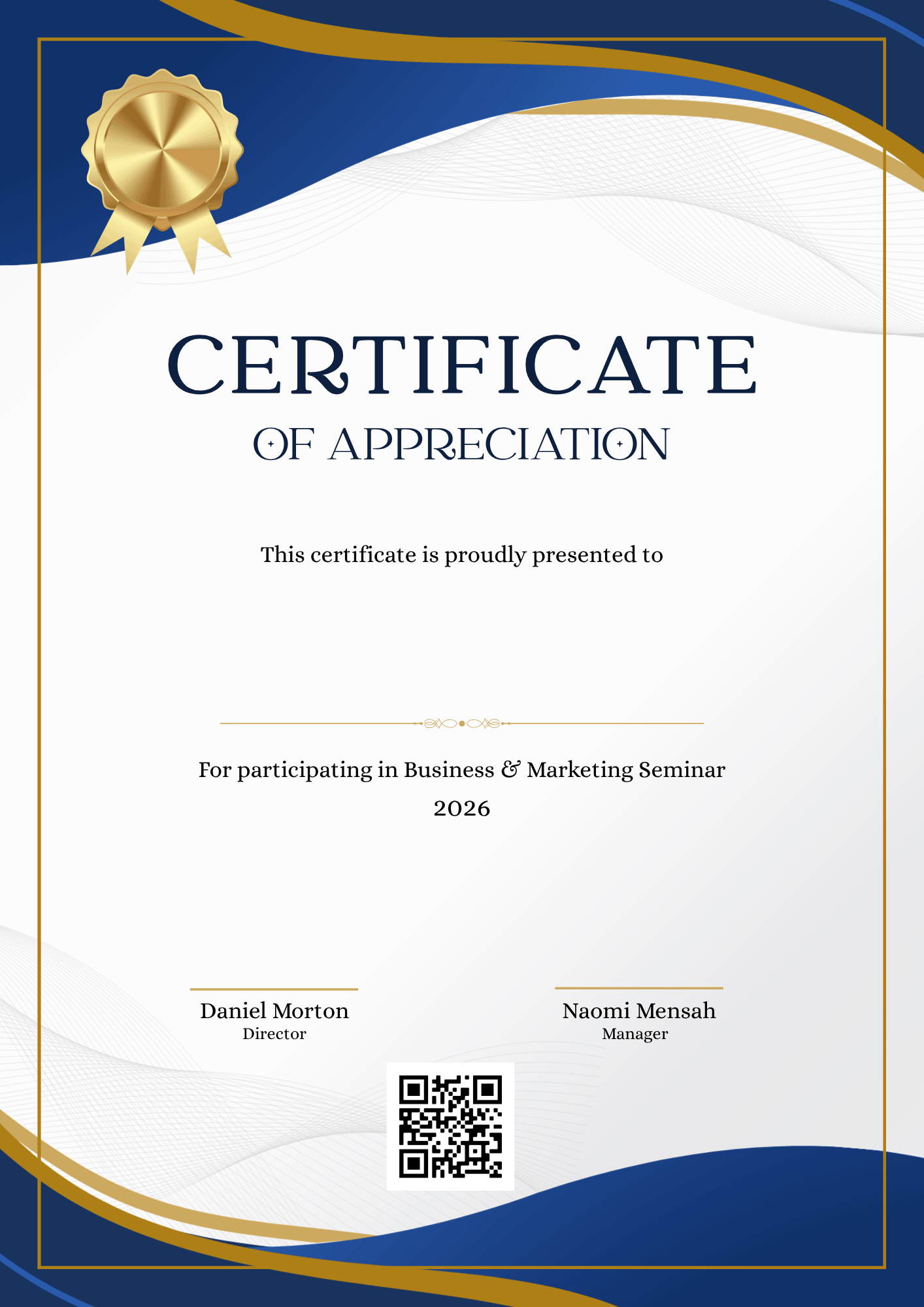 Digital Pakpattan sample certificate; issued after approved course completion