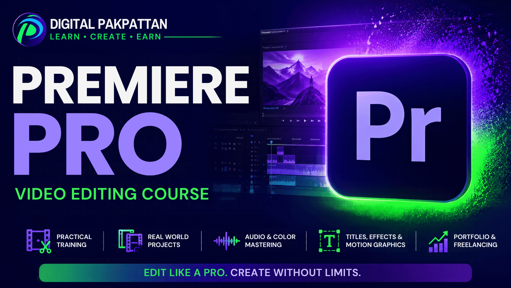 Adobe Premiere Pro video editing courses course cover